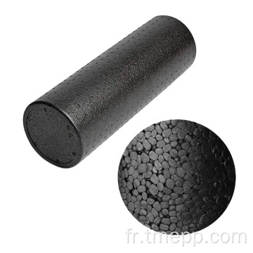 Massage de yoga à rouleaux en mousse noir Epp 30 cm